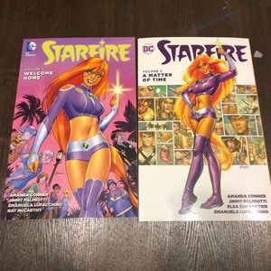 Starfire Vol. 1 & 2 Bundle Dc Comics Welcome Home & A Matter of Time